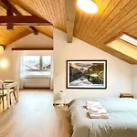 Relaxed Loft Between & Mountains Lejlighed Leissigen